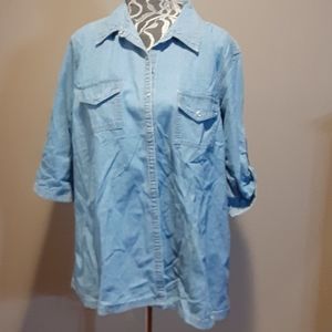 Duo Maternity Denim Top💕